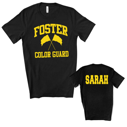 Foster Color Guard Matte Design Bella + Canvas Unisex Cotton Tee Shirt | 3001