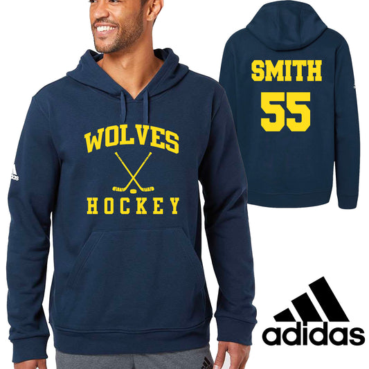 Custom Adidas Hockey Fleece Hoodie - 3.A432