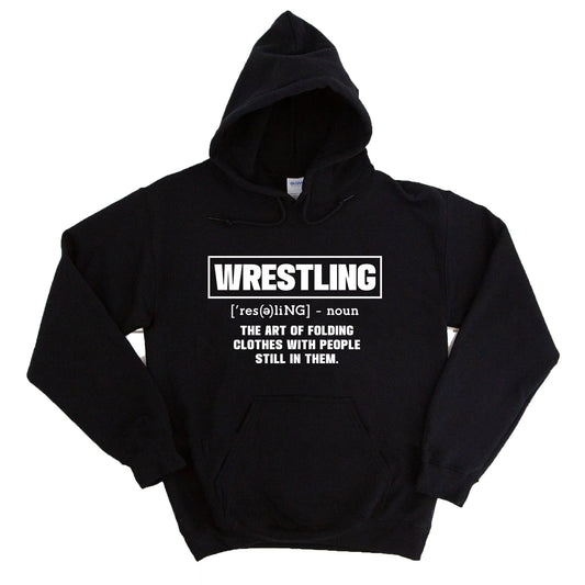 Funny Wrestling Design Unisex Heavy Blend Cotton Hooded Sweatshirt by Gildan Amazing Spirit Wear | Wrestler Hoodie | - 108.18500